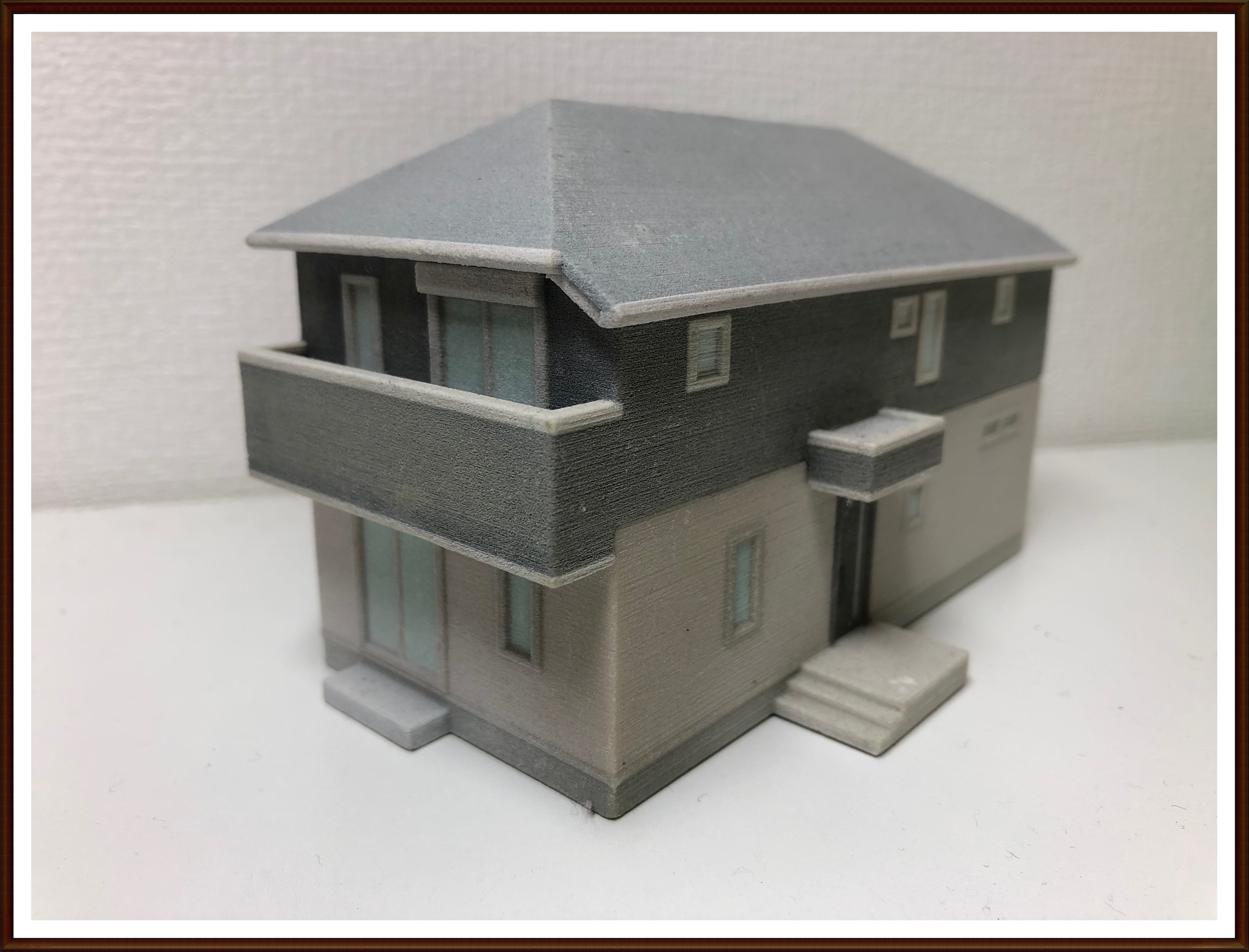 ダイワハウスで作ってもらった模型：家の外観